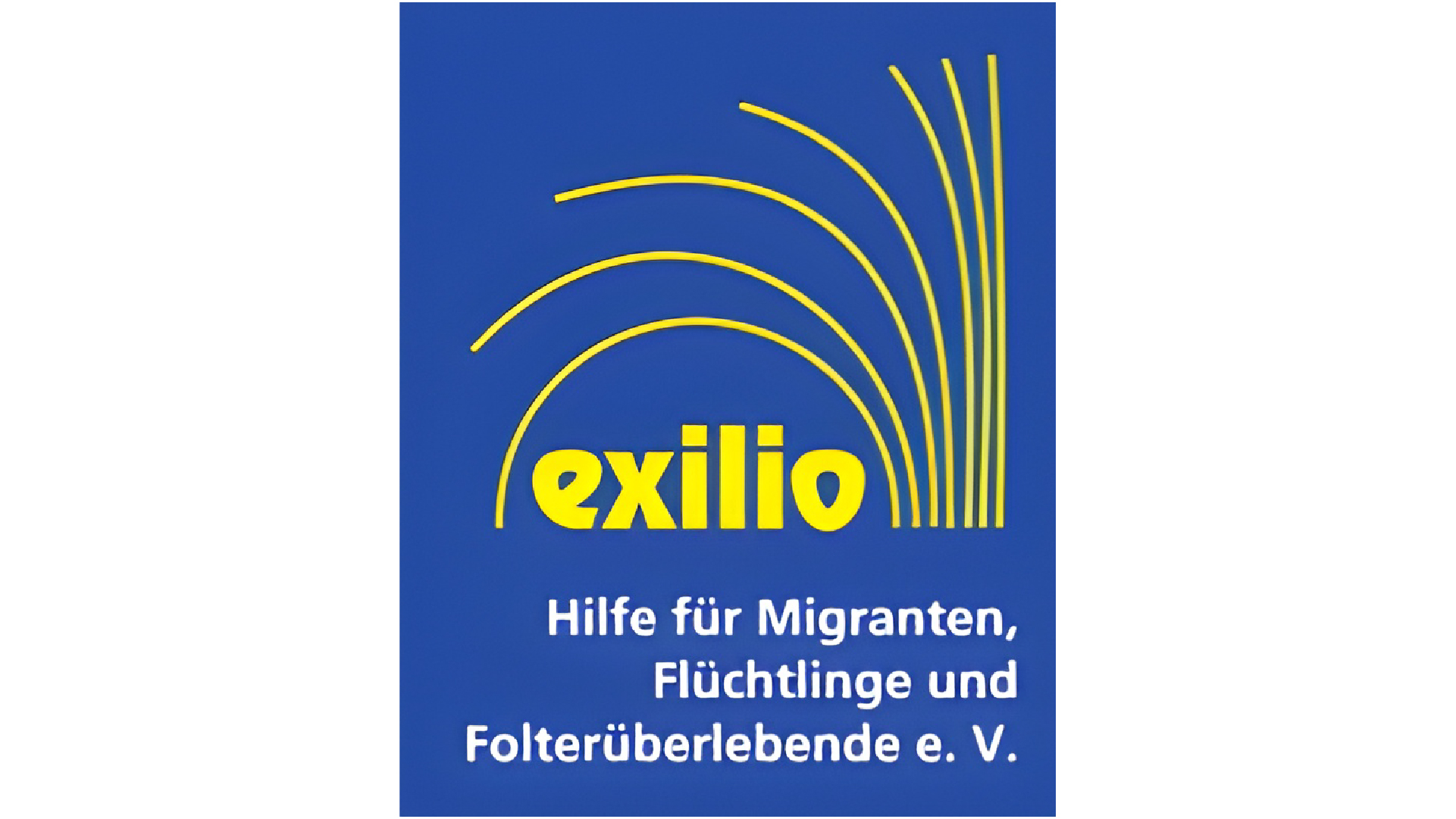 Logo des exilio e.V.