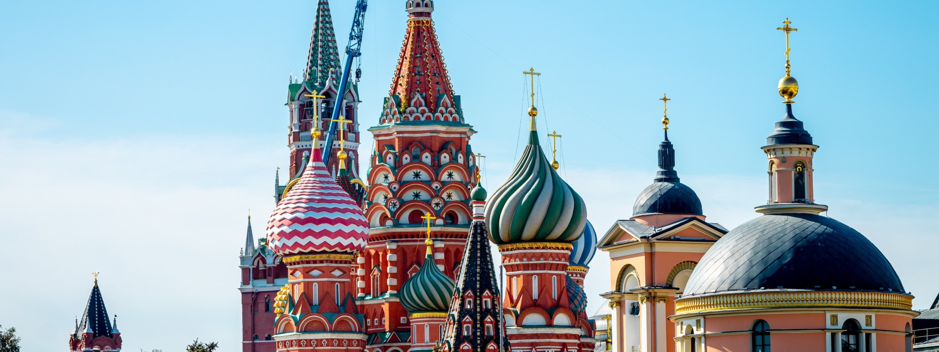 Foto der Basilius Kathedrale in Moskau