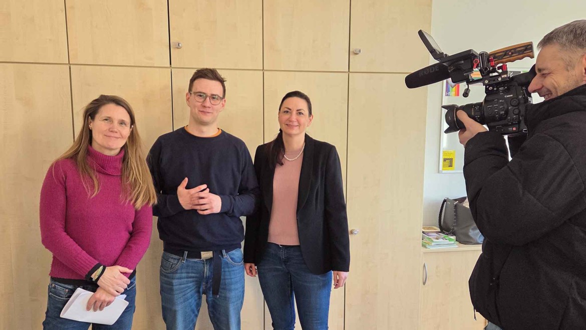 BR-Interview mit HM-Student Felix Kerner