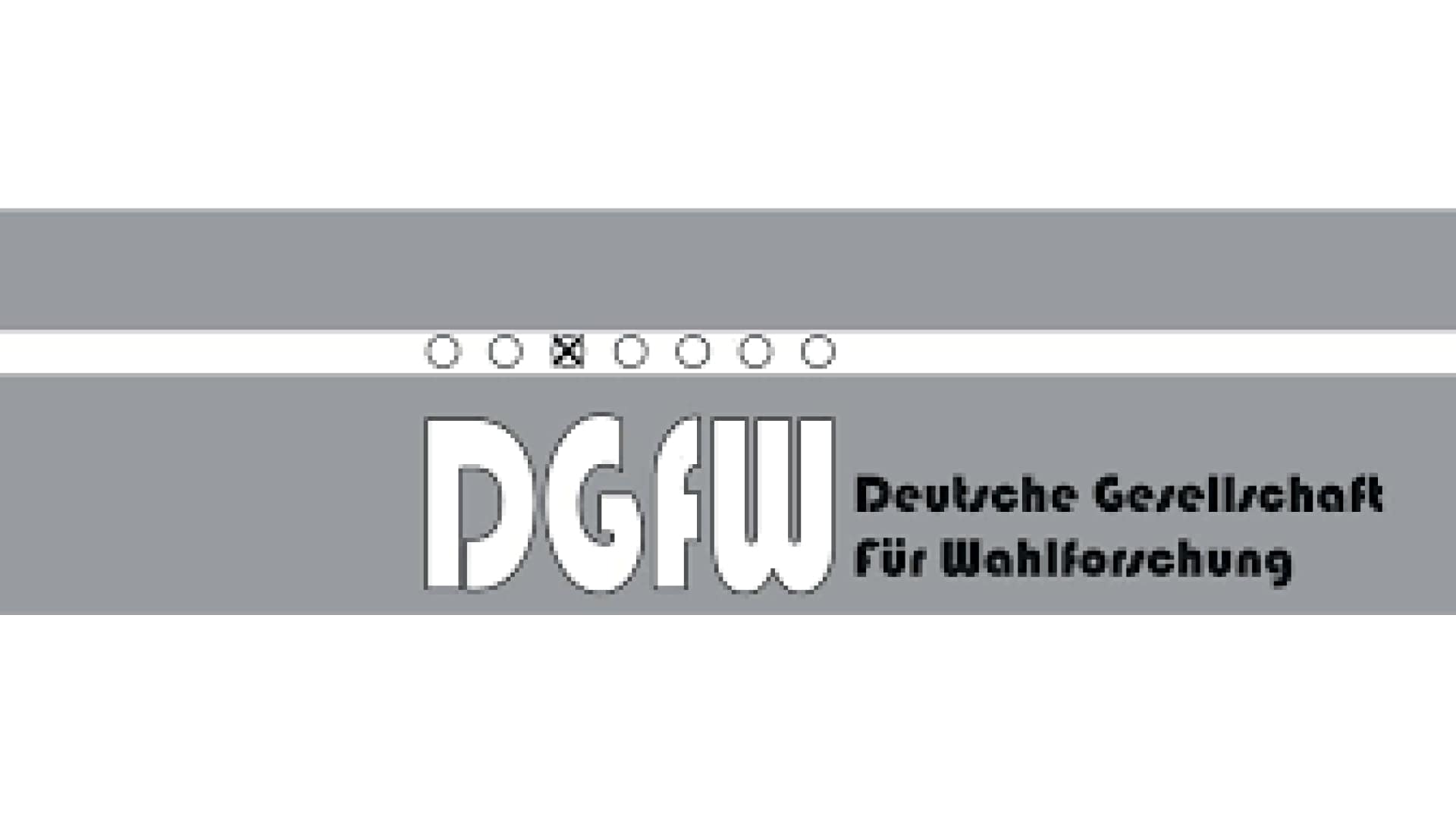 Deutsche Gesellschaft für Wahlforschung Logo