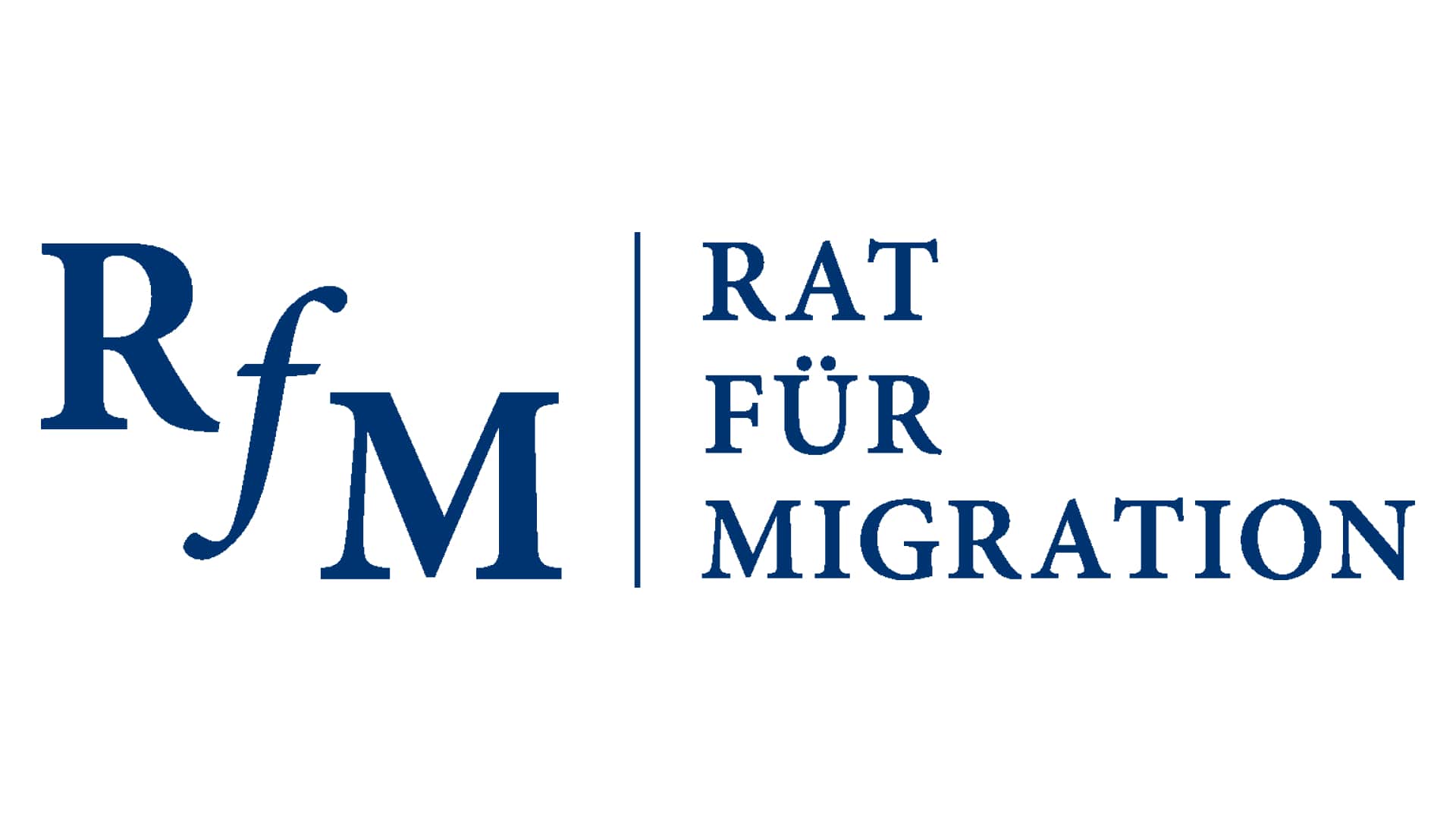 Rat für Migration Logo