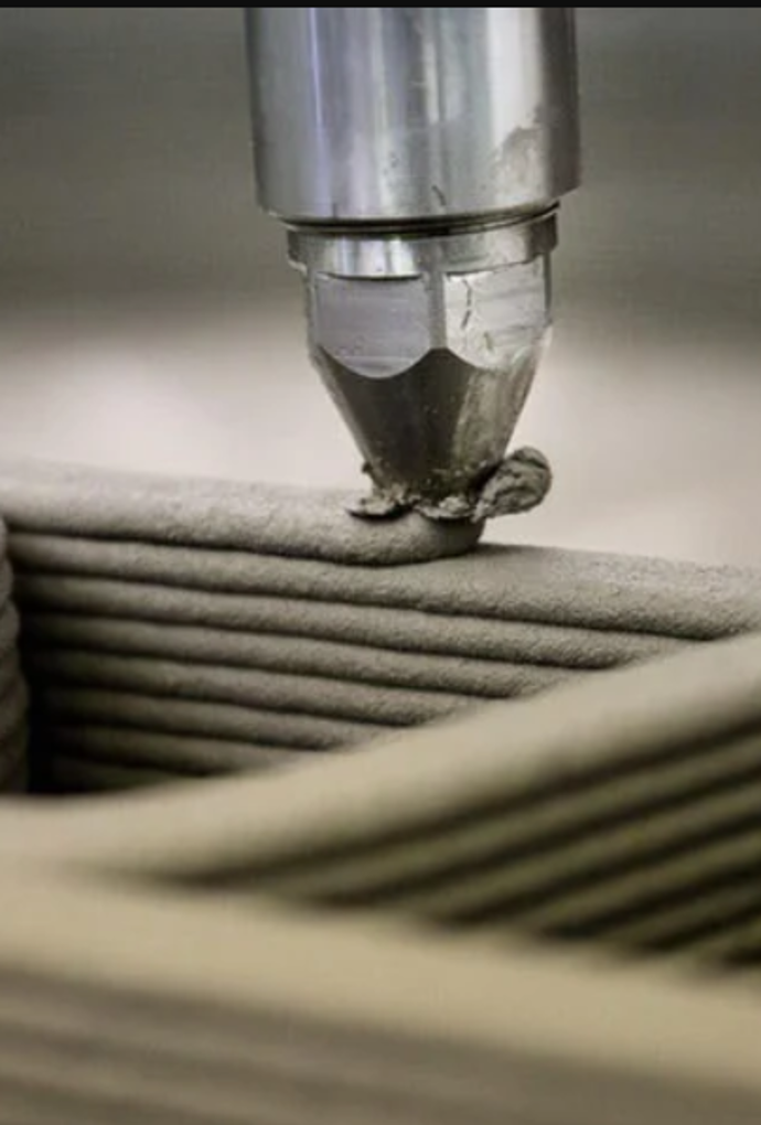 Additive Fertigung im Bauwesen, Betontechnologie – 3D Druck