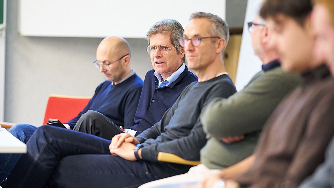 Michael Wibmer, Alexander Knoll und Simon Hecker