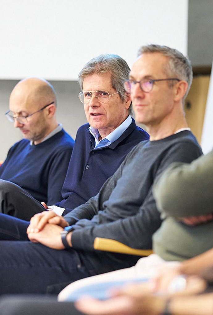 Michael Wibmer, Alexander Knoll und Simon Hecker