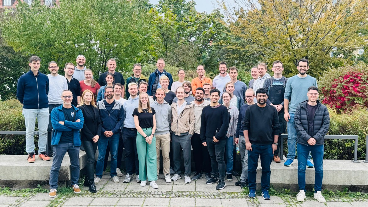 Gruppen Bild vom Team Ises