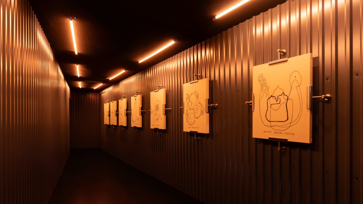 OMSK Social Club, detail of OUR BR00D, 2025