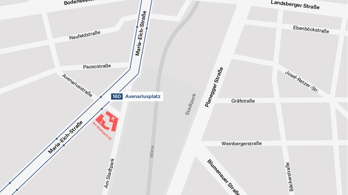 Lageplan Pasing